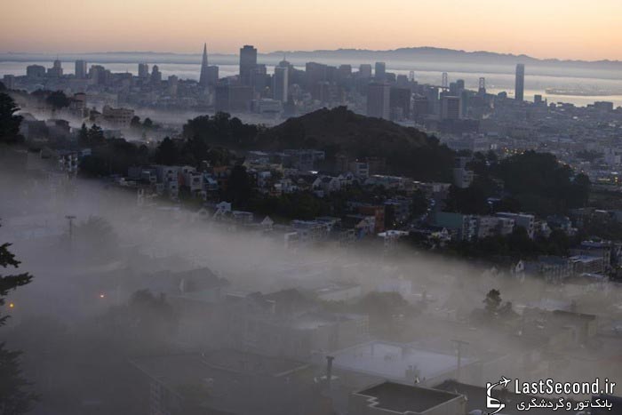  سن فرانسیسکو شهری در مه