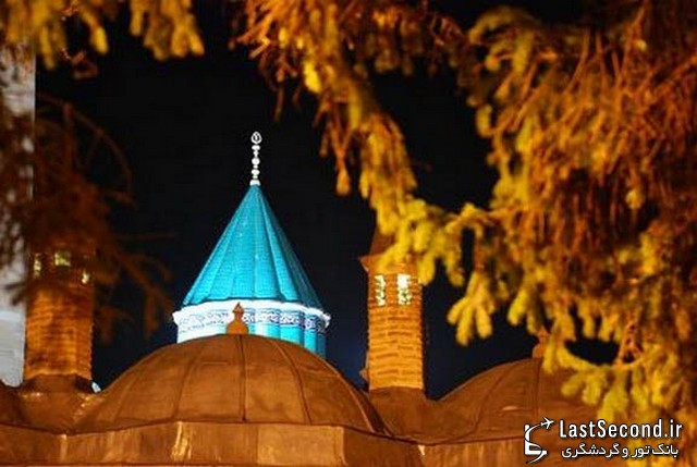 قونیه ، مزار مولانا پایتخت معنوی ترکیه
