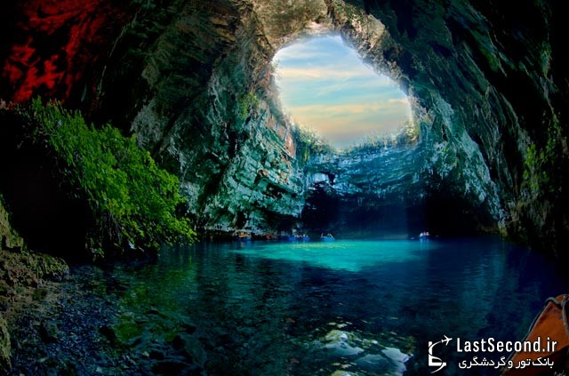 غار میلیسانی (Melissani)، یونان
